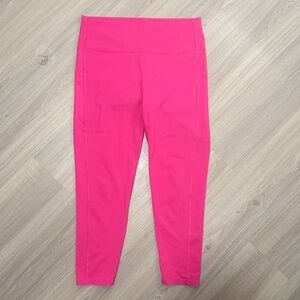 Mono B Hot Pink Activewear Leggings.  Sz 1XL